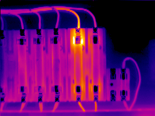 Fuse CLip Thermal Image