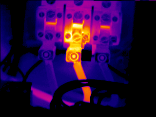 Heater Overload Thermal Photo